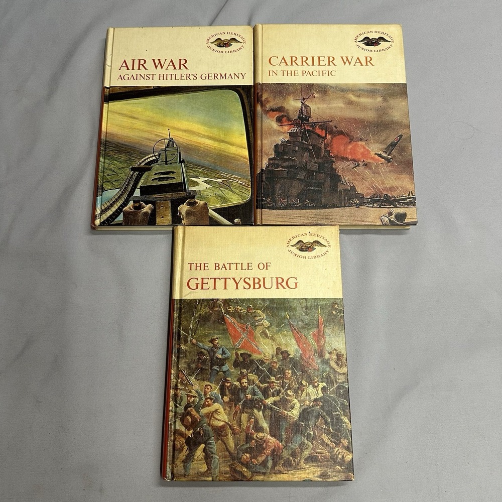 American Heritage Junior Library Battle of Gettysburg Hardcover WWII Civil War